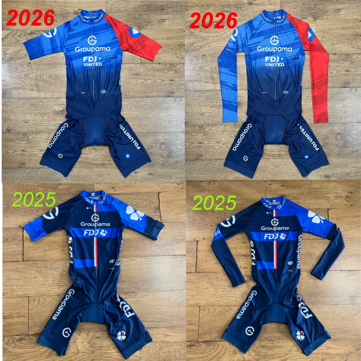 Cycling Community - LASER CUT Skinsuit 2026 2025 GROUPAMA