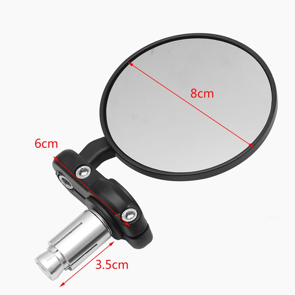 2pcs Motorcycle Mirror Round B - Mirror Handlebar Convex incelemesi ve fiyatı