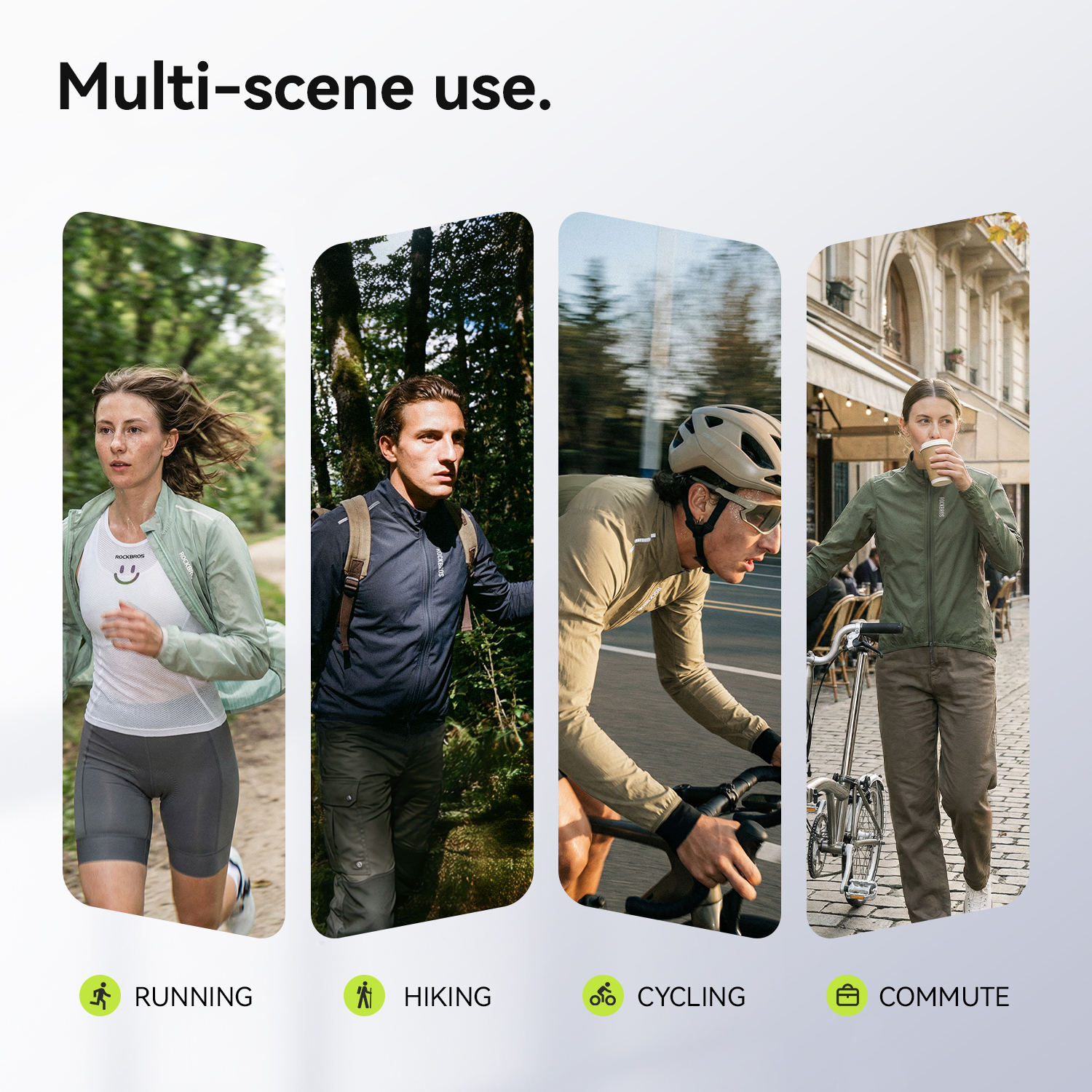 ROCKBROS Cycling Jacket Lightw - Cycling Commute Jacket incelemesi ve fiyatı