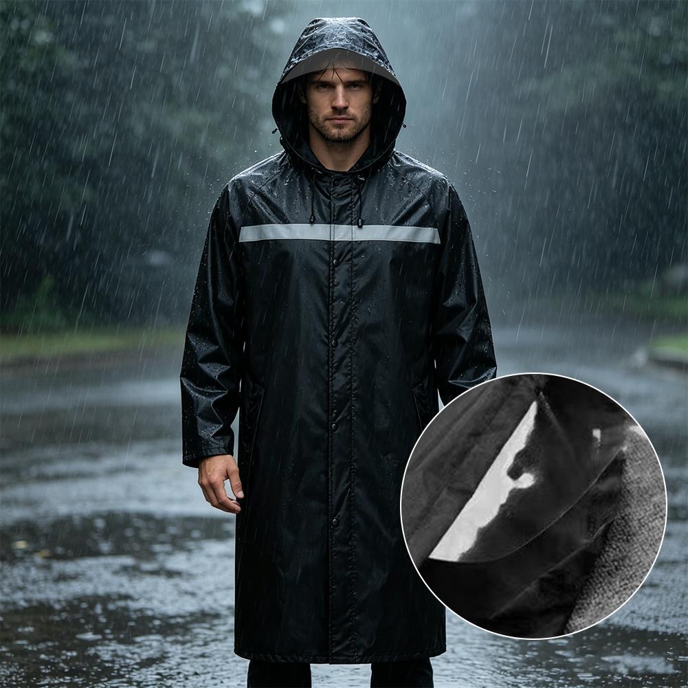 Unisex Full-Body Raincoat with - Cycling Commute Rain incelemesi ve fiyatı