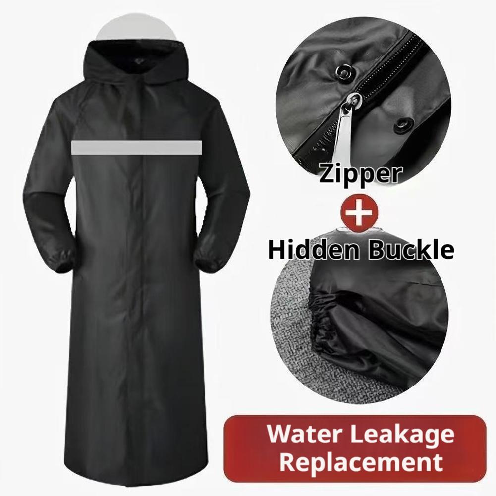 Unisex Full-Body Raincoat with - Cycling Commute Rain incelemesi ve fiyatı