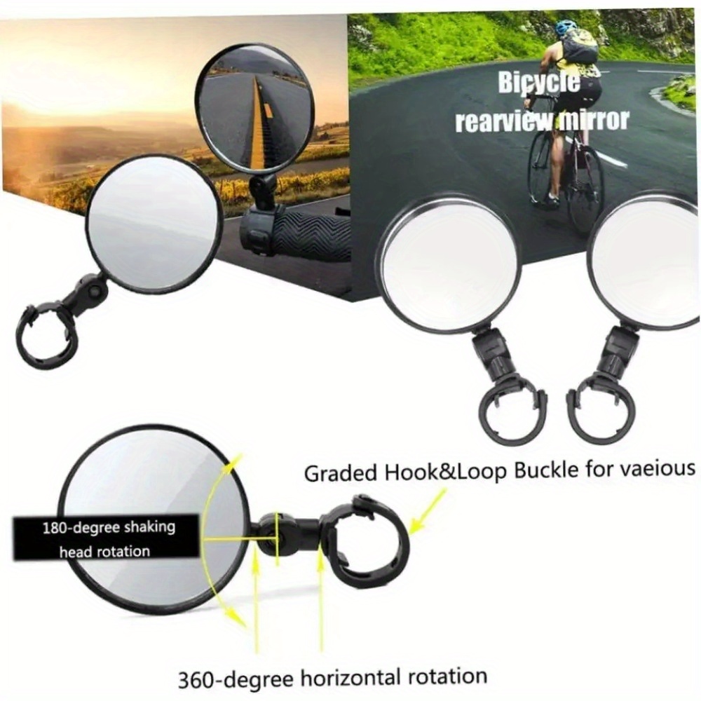 TOSUOD 1pc/1 Pair Universal Bi - Mirror Handlebar Convex incelemesi ve fiyatı