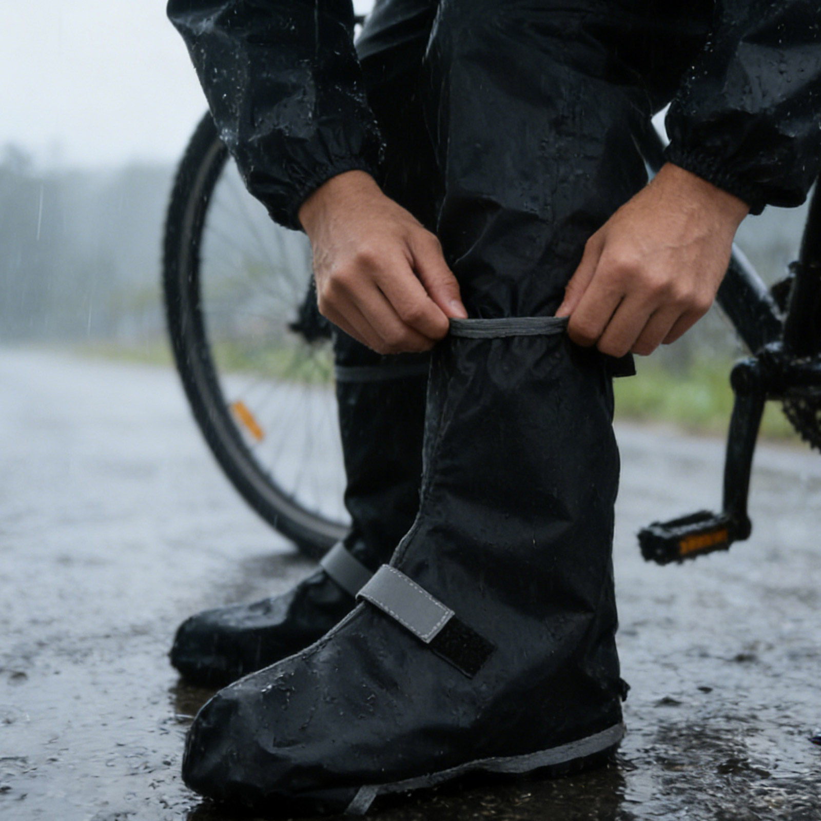 1Pair Waterproof Cycling Shoe  - Cycling Commute Rain incelemesi ve fiyatı