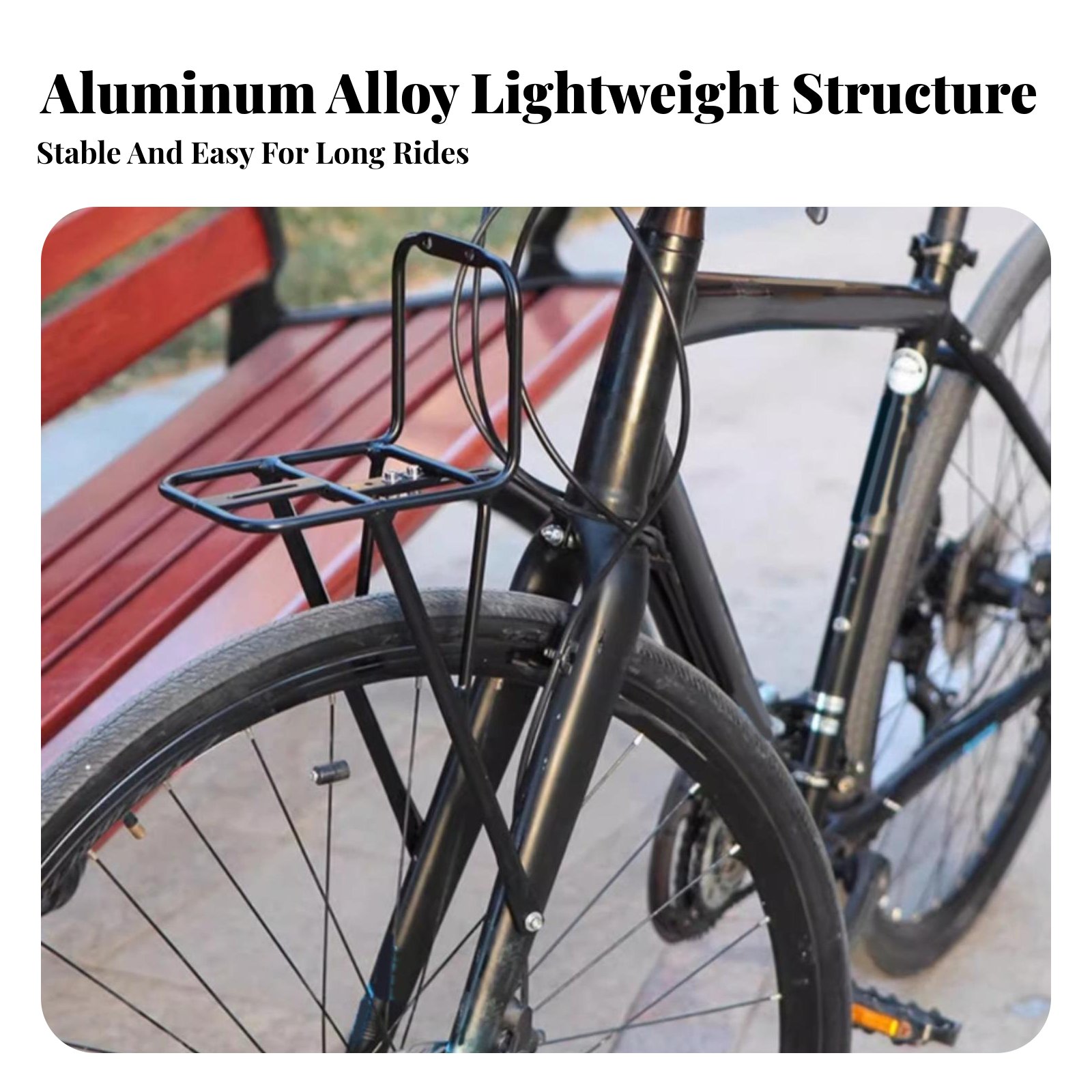 Bike Front Luggage Rack Lightw - Cargo Rack Aluminum incelemesi ve fiyatı