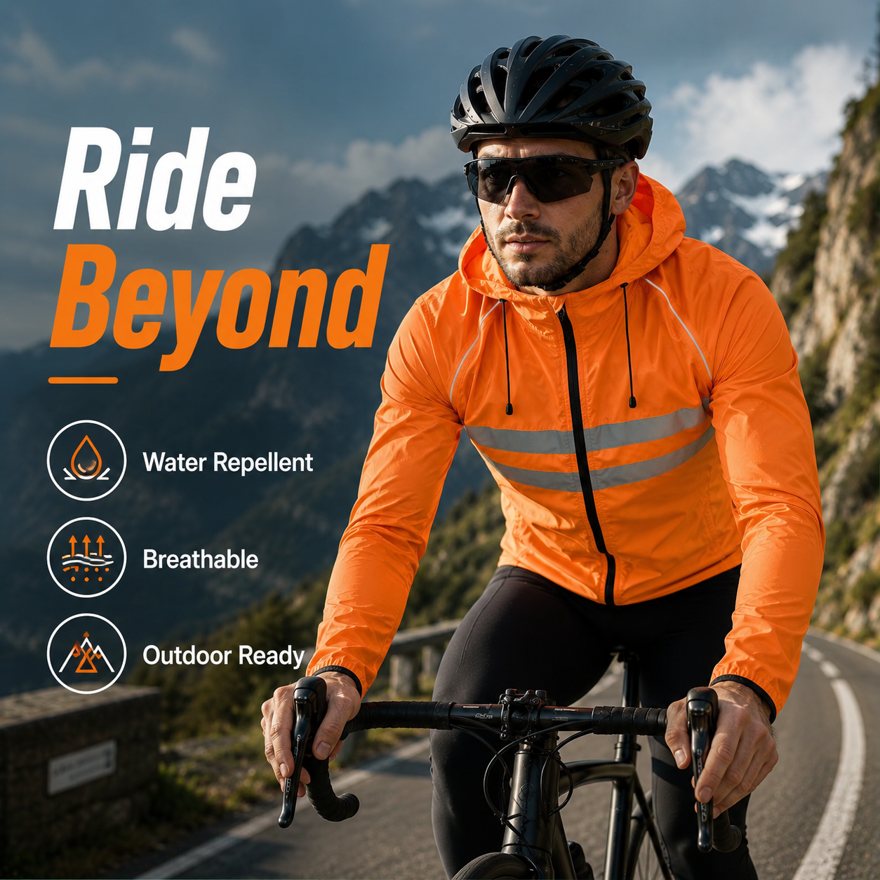 Cycling Jacket Reflective Wind - Cycling Commute Jacket incelemesi ve fiyatı