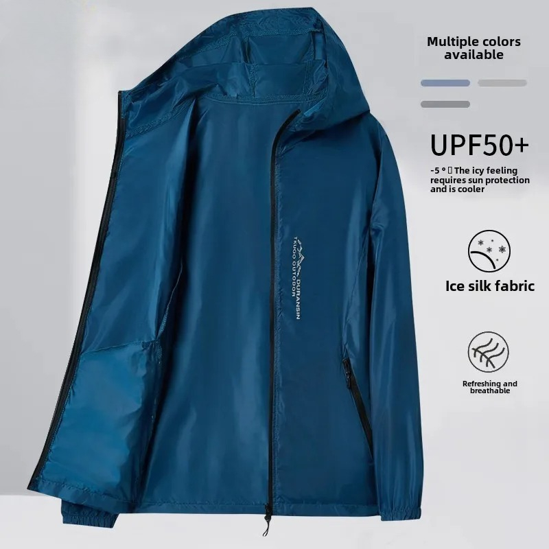 Summer Men's Sunscreen Jacket  - Cycling Commute Jacket incelemesi ve fiyatı