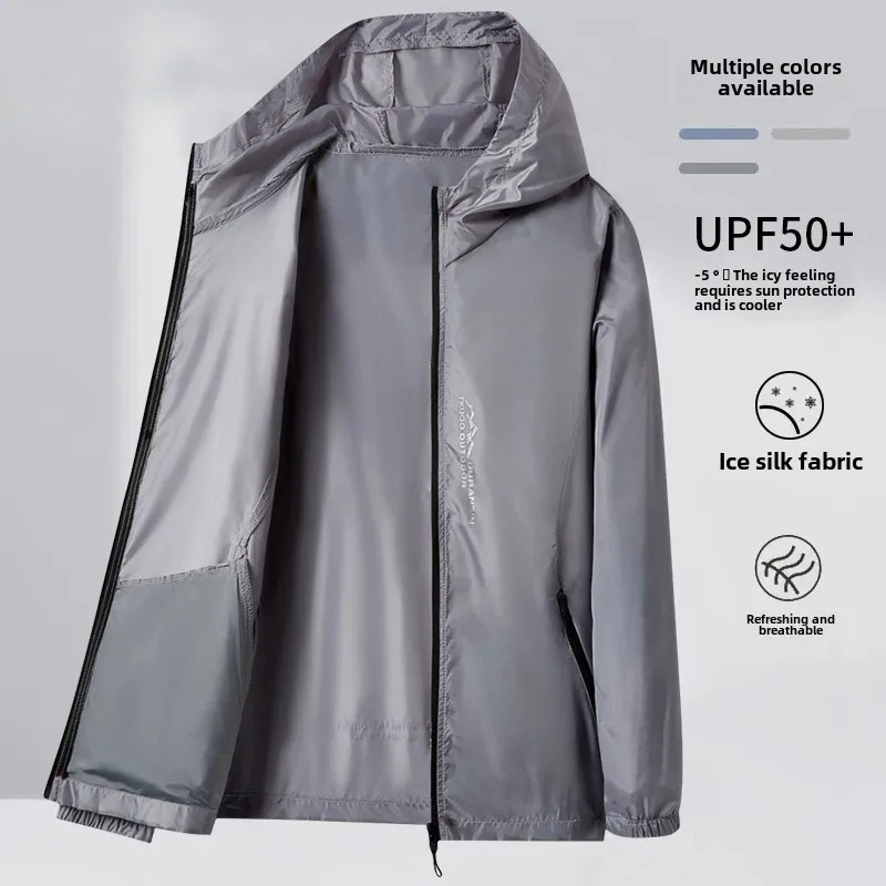 Summer Men's Sunscreen Jacket  - Cycling Commute Jacket incelemesi ve fiyatı