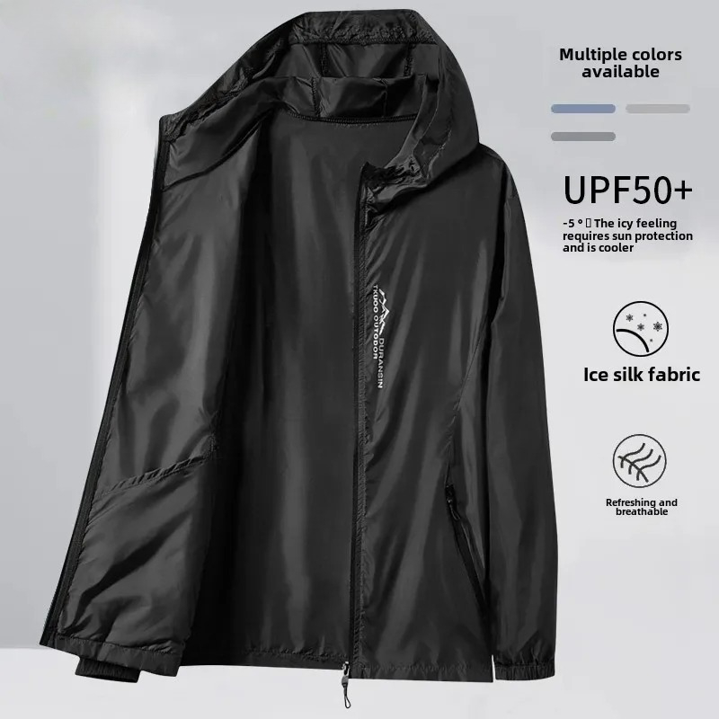 Summer Men's Sunscreen Jacket  - Cycling Commute Jacket incelemesi ve fiyatı