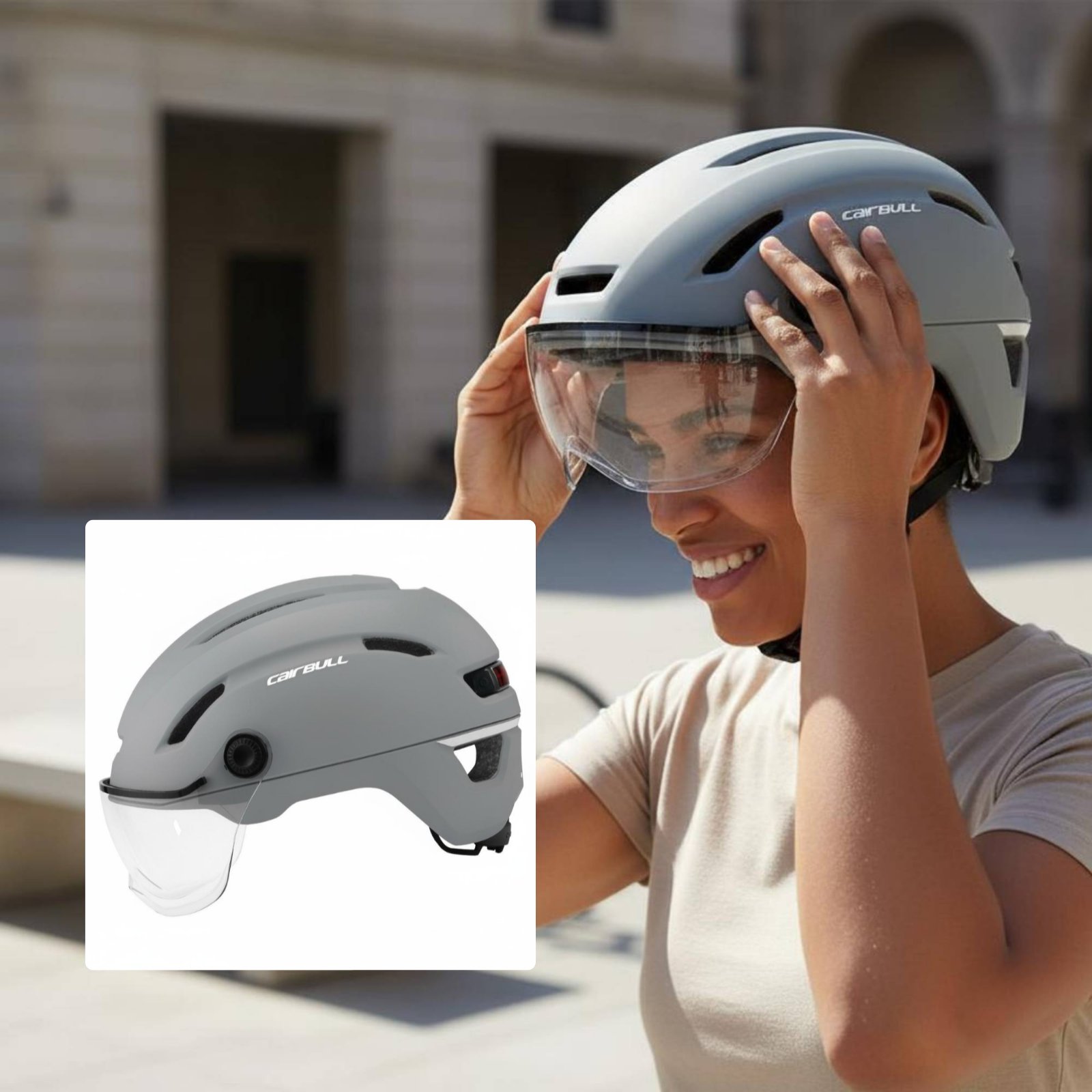 Electric Bicycle Commuter Helm - Commute Cycling Helmet incelemesi ve fiyatı