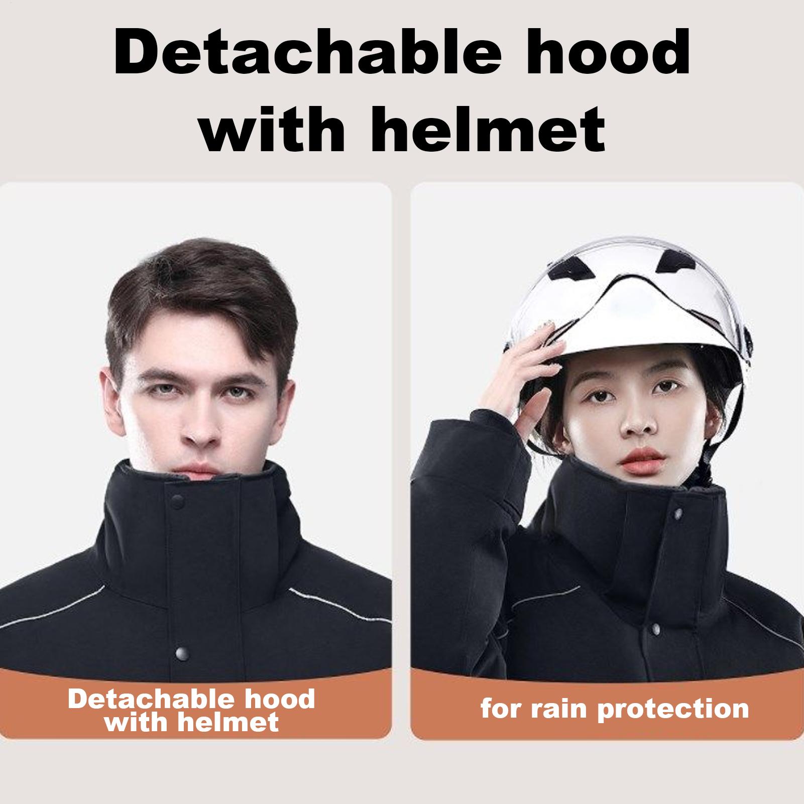 Motorcycle Winter Jacket 4-Poc - Cycling Commute Jacket incelemesi ve fiyatı