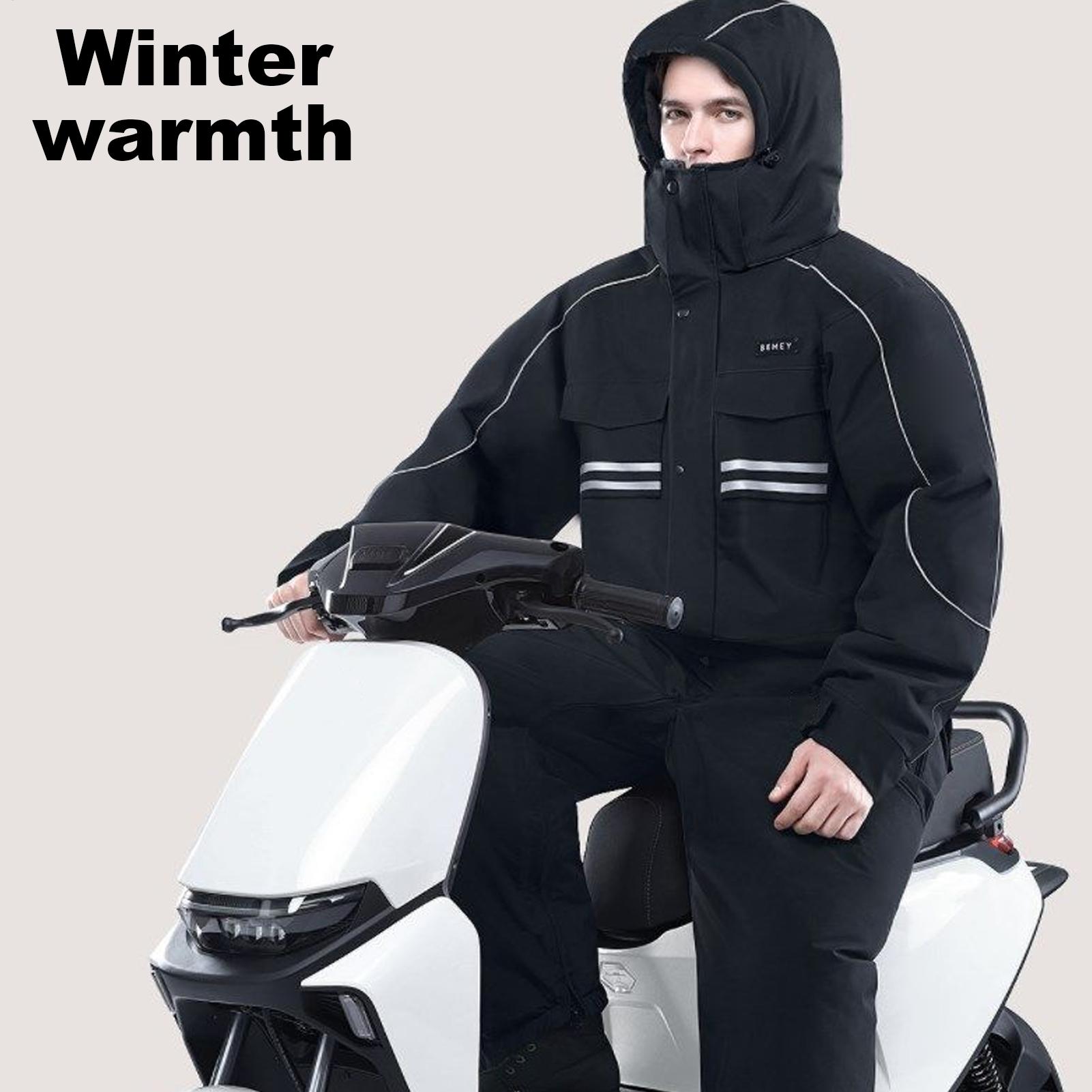 Motorcycle Winter Jacket 4-Poc - Cycling Commute Jacket incelemesi ve fiyatı