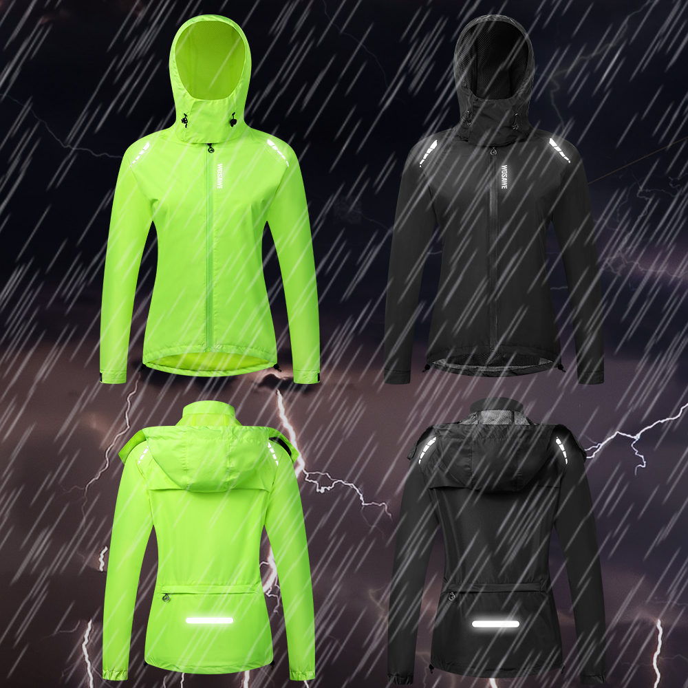 WOSAWE Cycling Raincoat Women  - Cycling Rain Jacket Commute incelemesi ve fiyatı