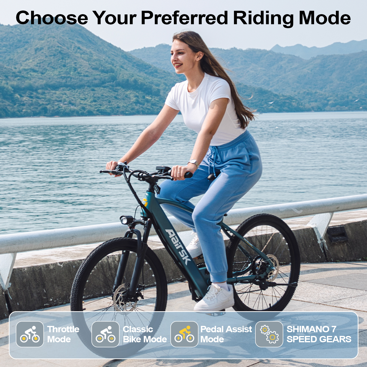 GT300 24 Inch Electric Mountai - Commuter Biking incelemesi ve fiyatı