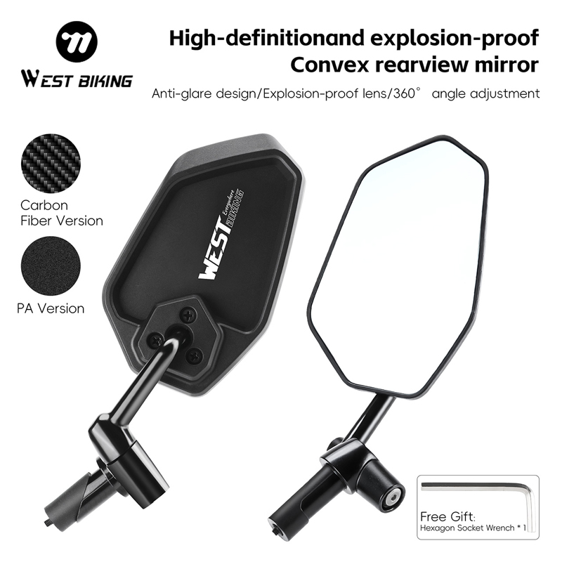 WEST BIKING HD Anti-glare Conv - Mirror Handlebar Convex incelemesi ve fiyatı