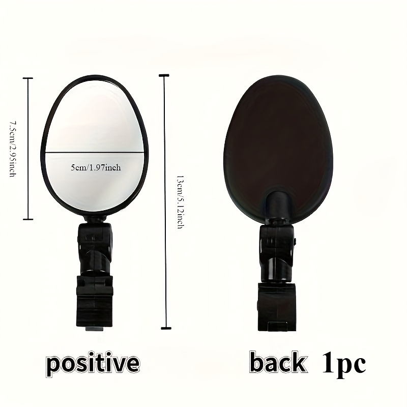 1/2PCS  Bike Mirrors, Acrylic  - Mirror Handlebar Convex incelemesi ve fiyatı