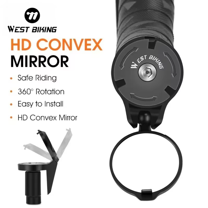 WEST BIKING Bike Rearview Mirr - Mirror Handlebar Convex incelemesi ve fiyatı