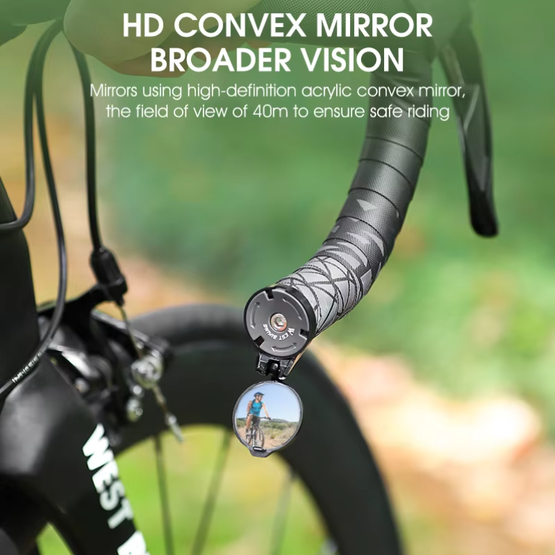 WEST BIKING Bike Rearview Mirr - Mirror Handlebar Convex incelemesi ve fiyatı