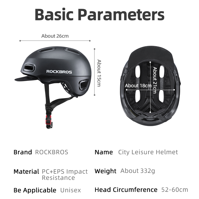 ROCKBROS Bicycle Helmet for Ca - Commute Cycling Helmet incelemesi ve fiyatı