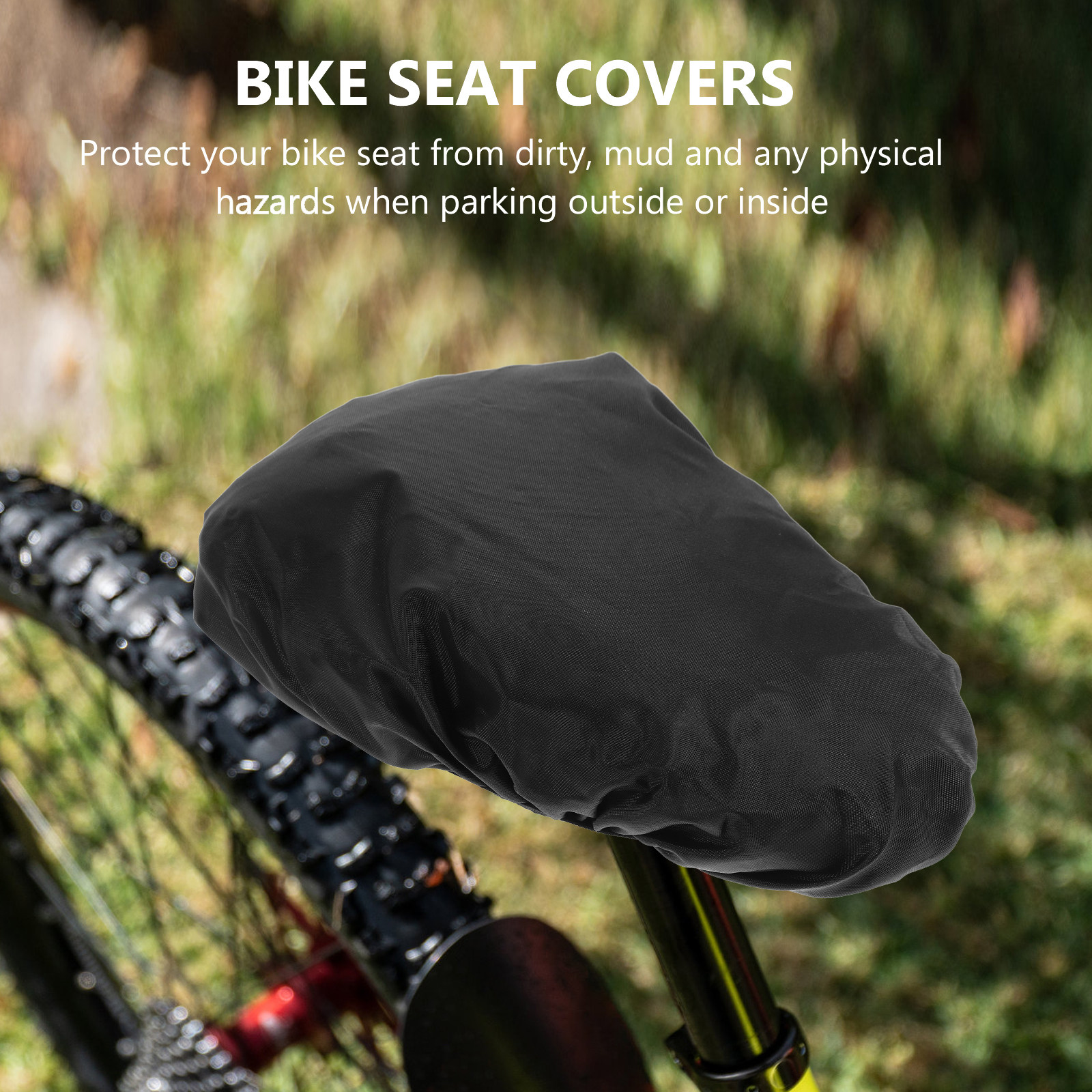 2Pcs Waterproof Bike Seat Cove - Cycling Commute Rain incelemesi ve fiyatı