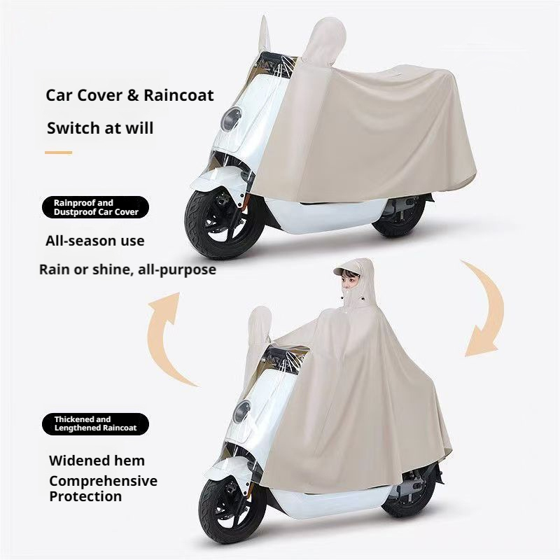 SEAMETAL Motorcycle Raincoat E - Cycling Rain Jacket Commute incelemesi ve fiyatı