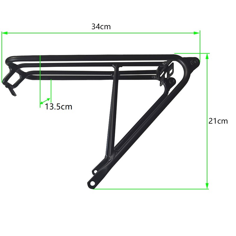 Bicycle Luggage Carrier For Br - Cargo Rack Aluminum incelemesi ve fiyatı