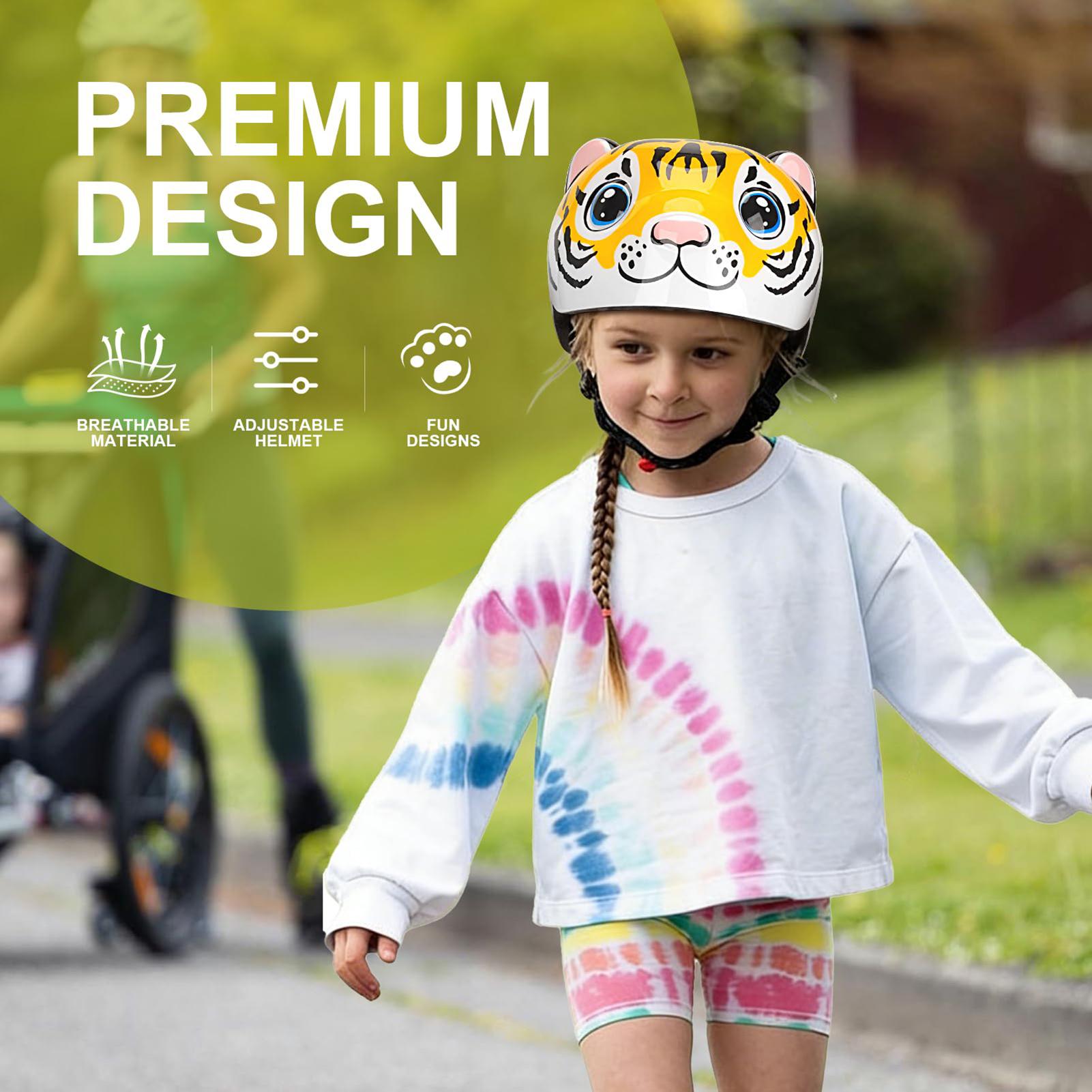 Kids Helmet Tiger Pattern Adju - Commute Cycling Helmet incelemesi ve fiyatı