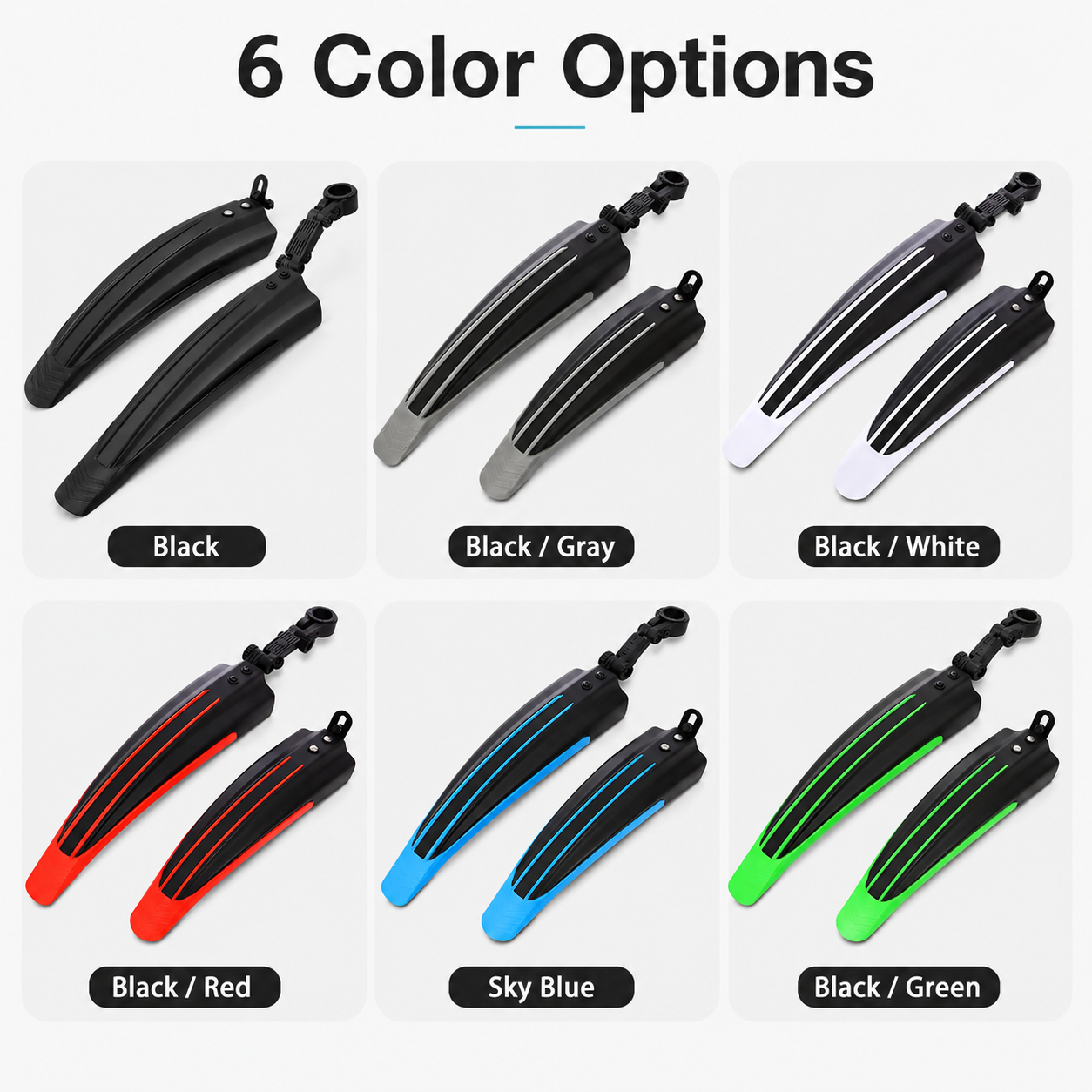 PINMOAP 2PCS Bicycle Fender Se - Fender Mudguard Set incelemesi ve fiyatı