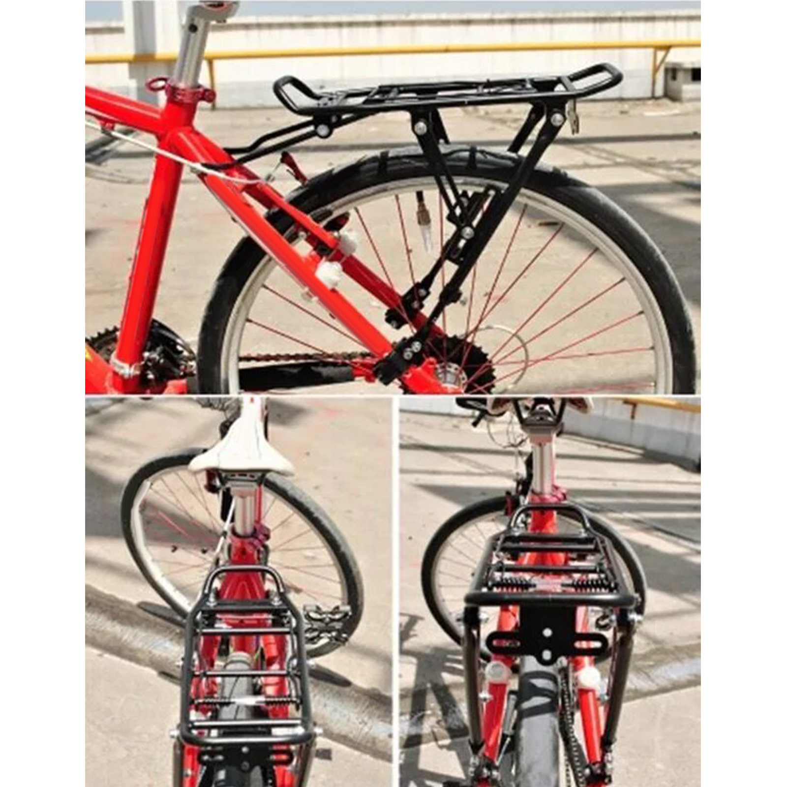 Aluminum Alloy Bicycle Rear Ca - Cargo Rack Aluminum incelemesi ve fiyatı