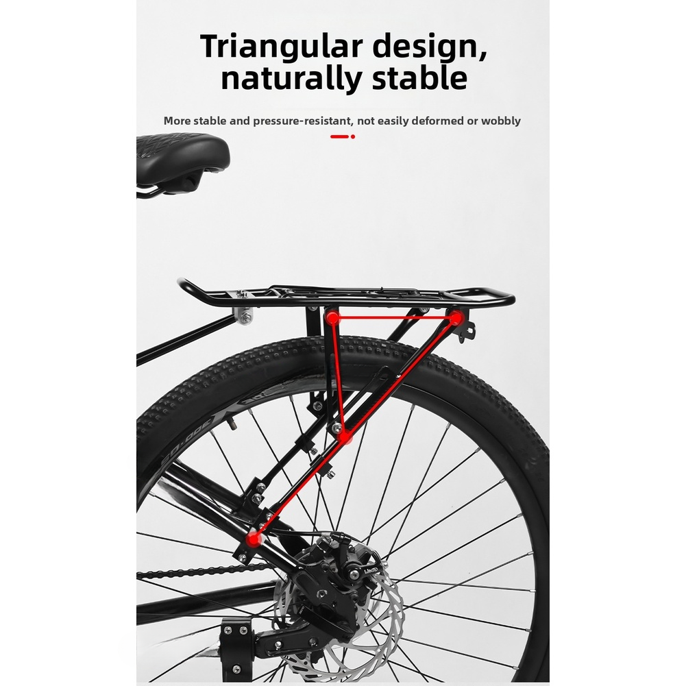 Bike Rear Rack For Disc Brake  - Cargo Rack Aluminum incelemesi ve fiyatı