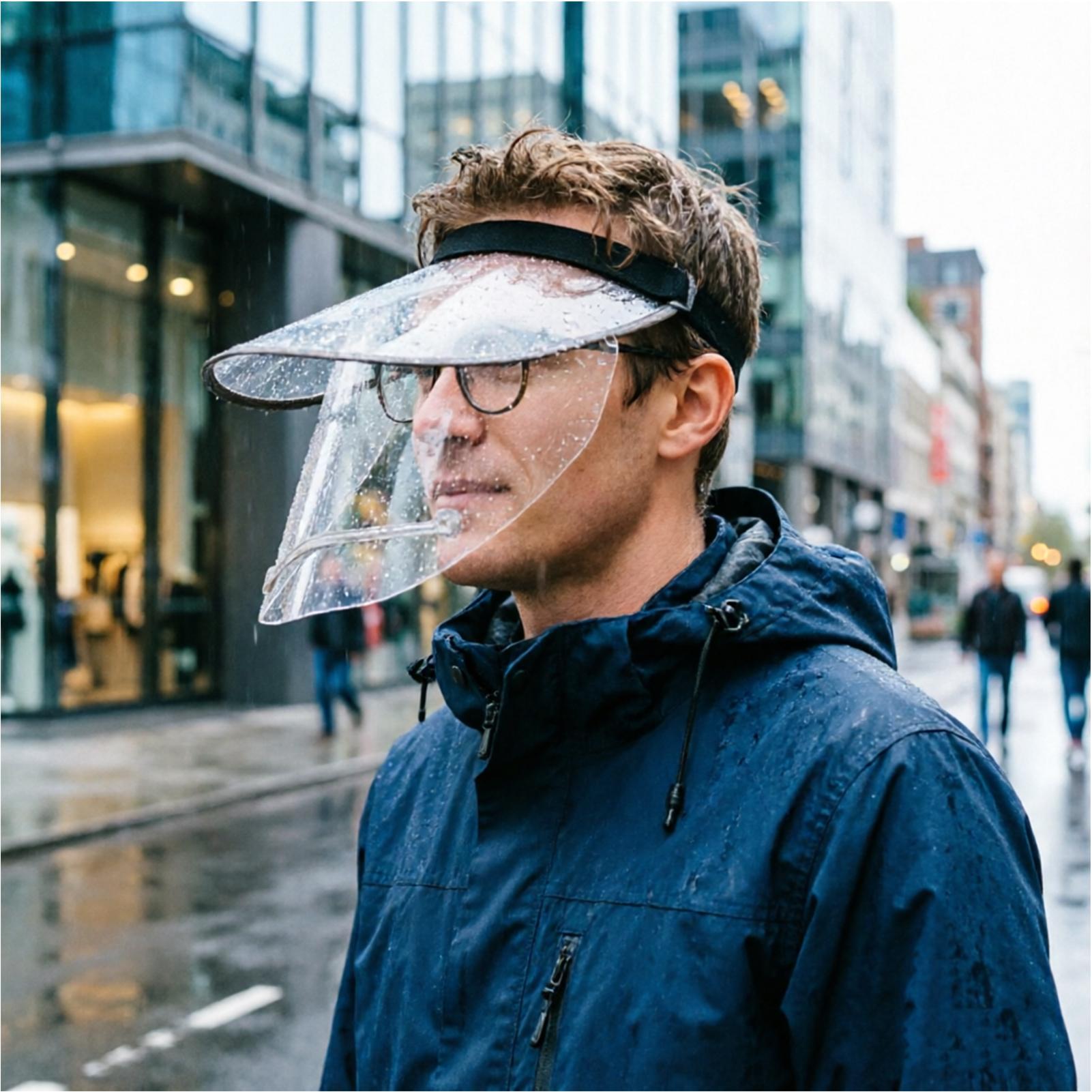 Rain Face Cover With Elastic H - Cycling Commute Rain incelemesi ve fiyatı