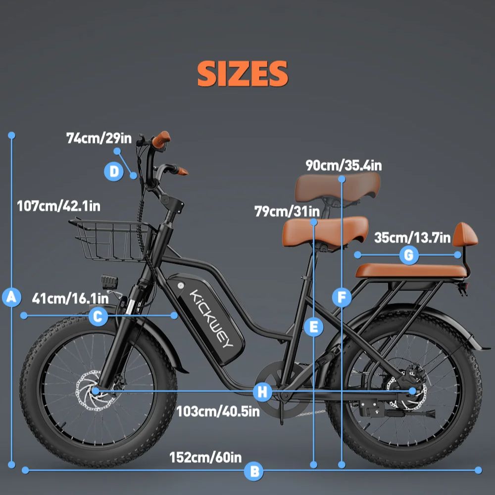 Kickwey LD20 Electric Bike for - Commuter Biking incelemesi ve fiyatı