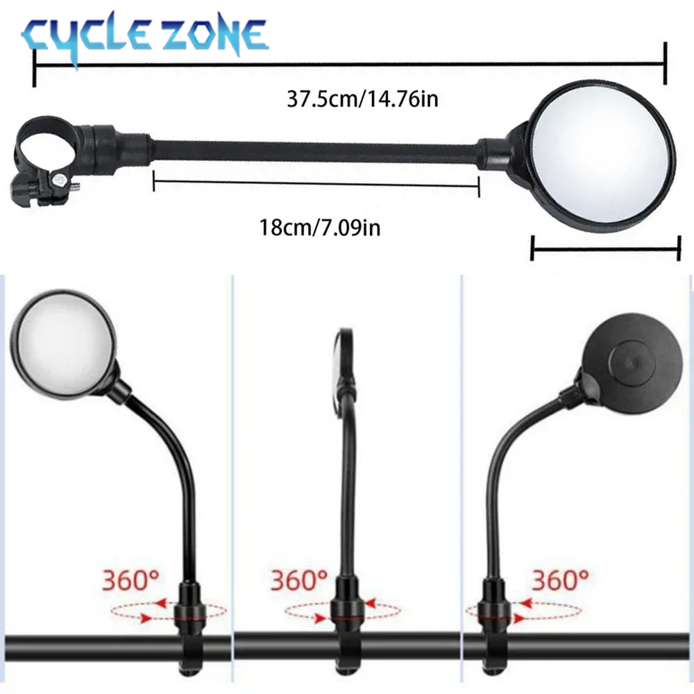Bicycle Mirror Bike Handlebar  - Mirror Handlebar Convex incelemesi ve fiyatı
